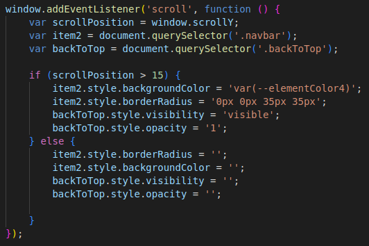 Bild av ett kodstycke